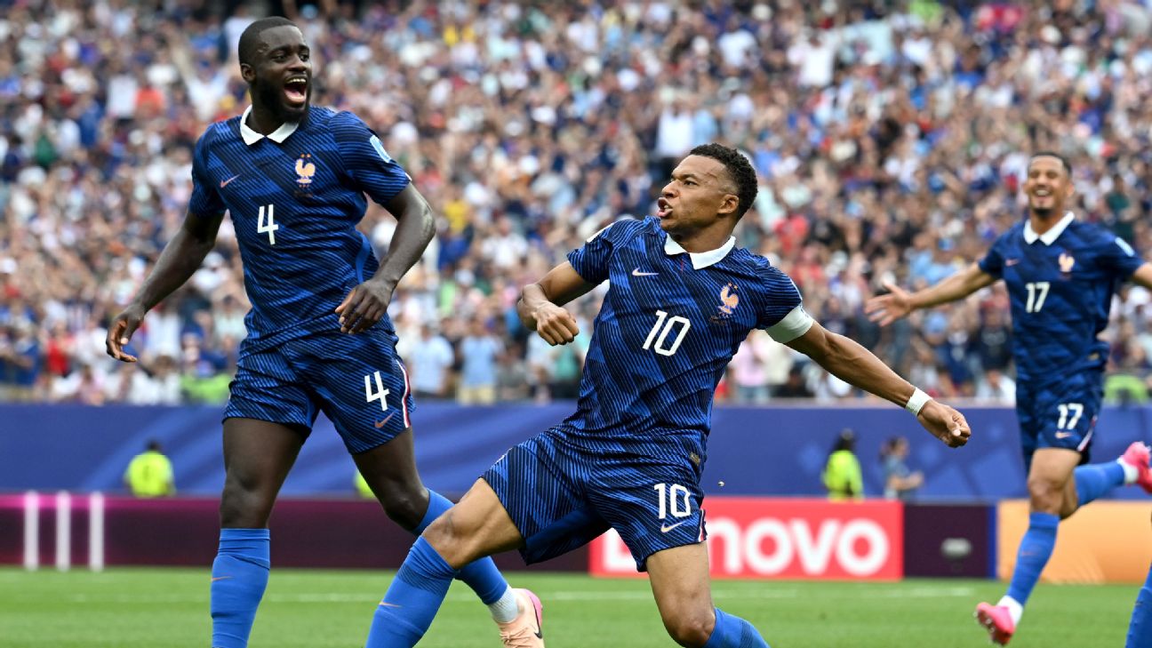 姆巴佩世界杯16球里程碑 法国头牌逼近历史纪录